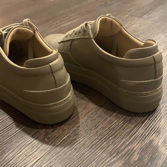 💖✨Clearance🌟Axel Arigato Low Top Platform Tan Sneakers - Picture 4 of 12